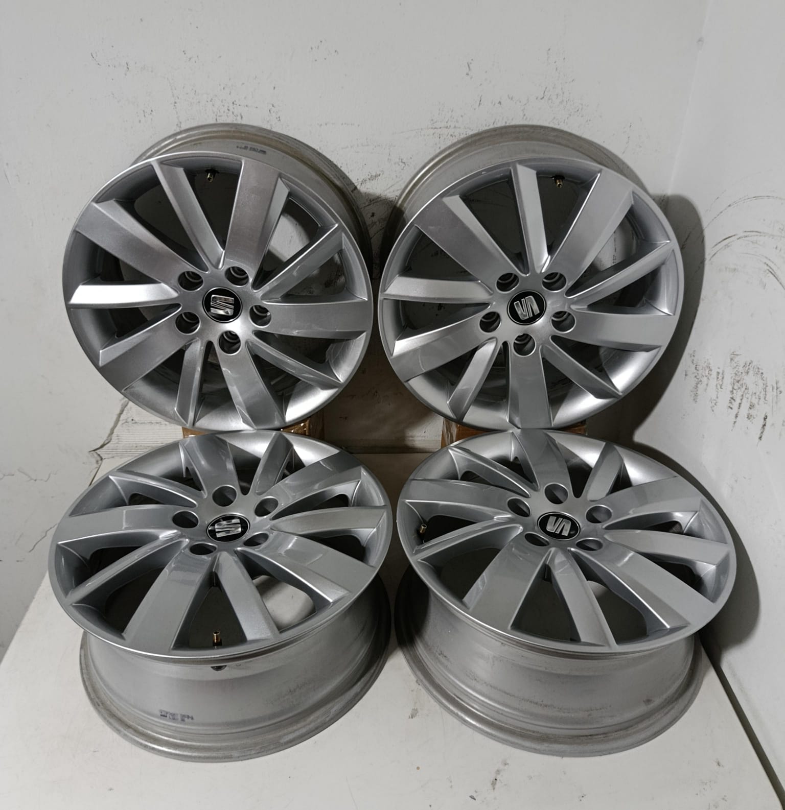 💥JUEGO DE LLANTAS ORIGINALES DE SEGUNDA MANO PARA SEAT TORNILLERIA 5X112mm - Imagen 11