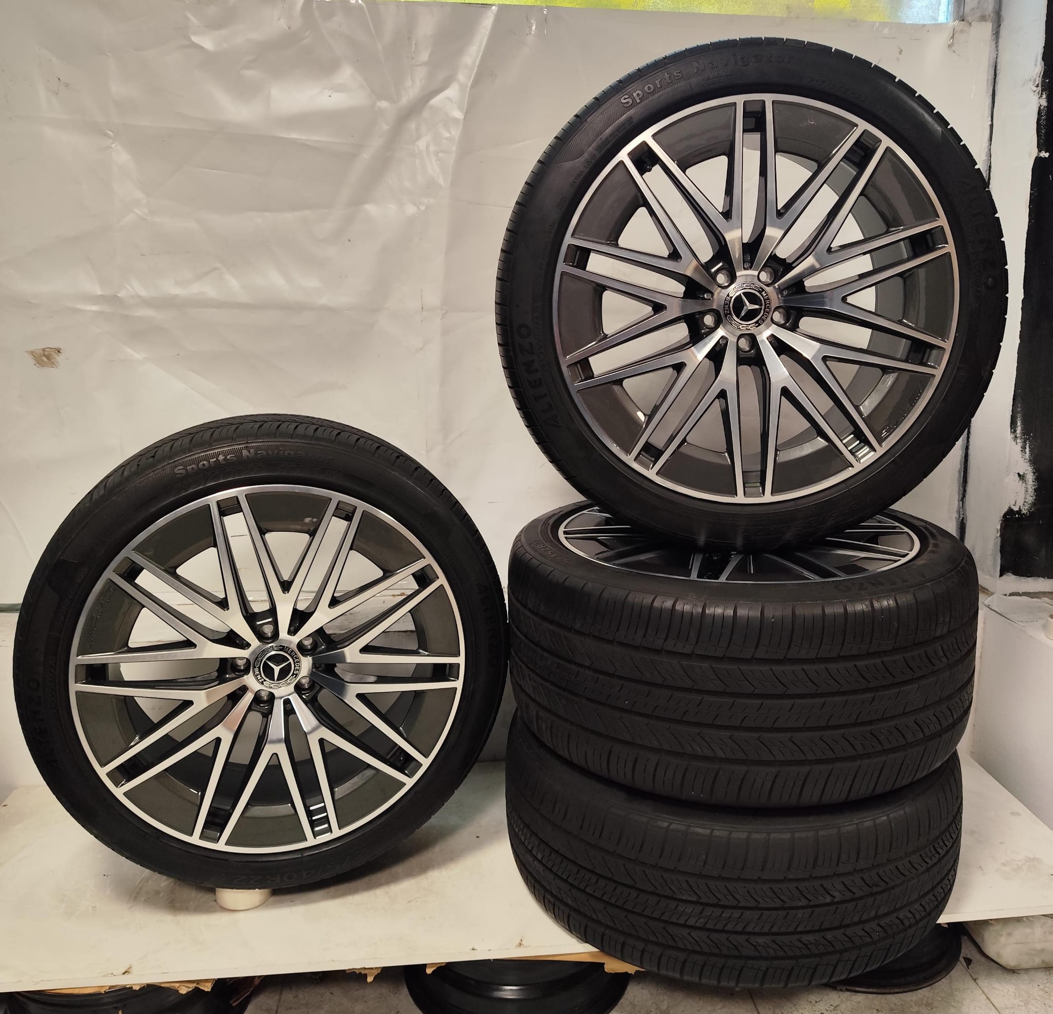 ✅Juego llantas Originales para Mercedes GLE W167 AMG 22 Pulgadas 5x112 - Imagen 13