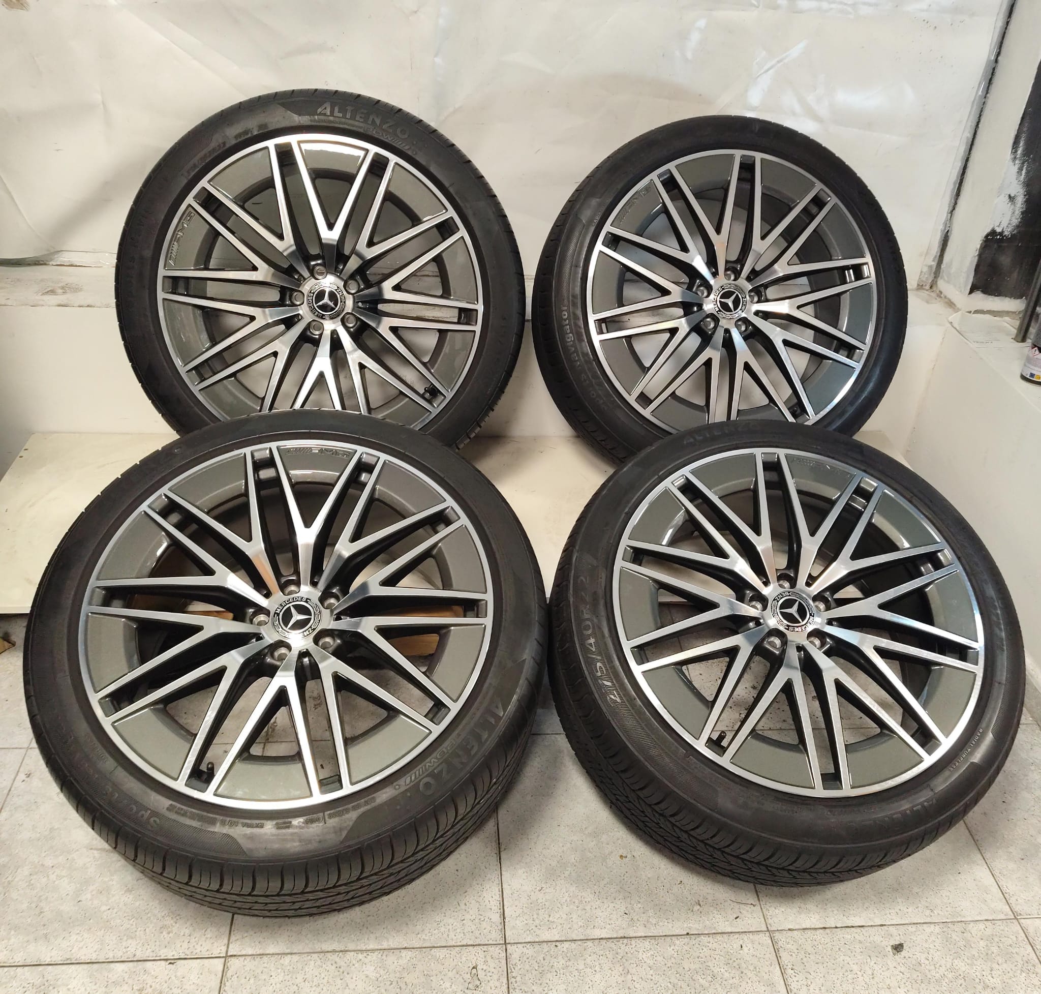 ✅Juego llantas Originales para Mercedes GLE W167 AMG 22 Pulgadas 5x112 - Imagen 12